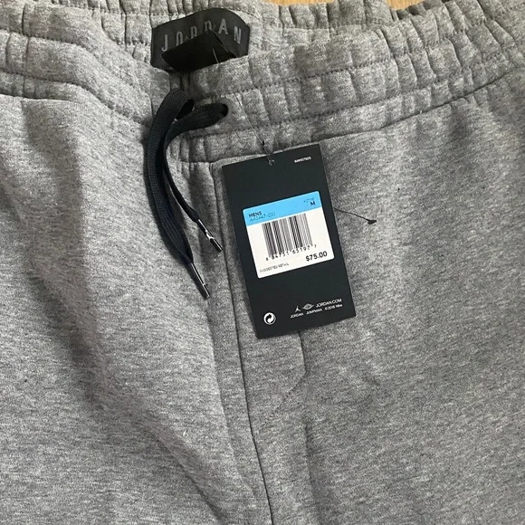 Jordan Gray and Black Men's Joggers - Picture 3 of 4